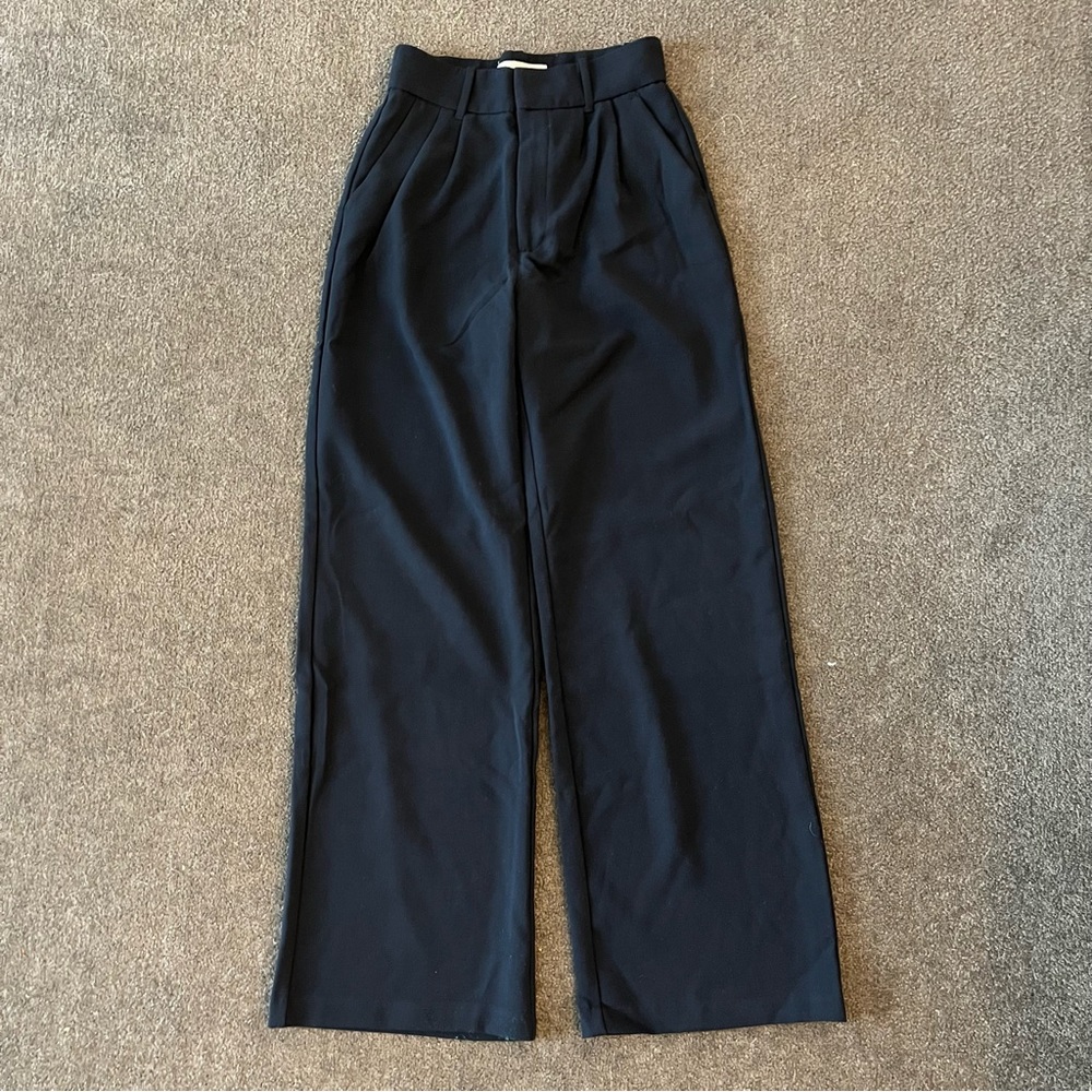 Tailored Wide Leg Pants